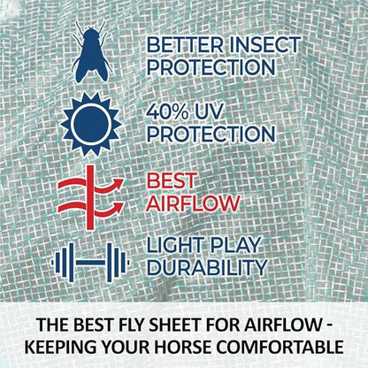 Schneiders Ripstop Nylon Mesh II Horse Fly Sheets | Optimal Airflow &amp; UV Protection