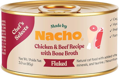 Made by Nacho Flaked Filets Recipe in Bone Broth, Grain-Free Chef&