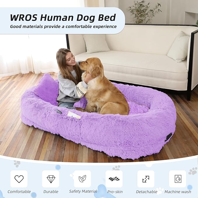 Human Dog Bed, 71&