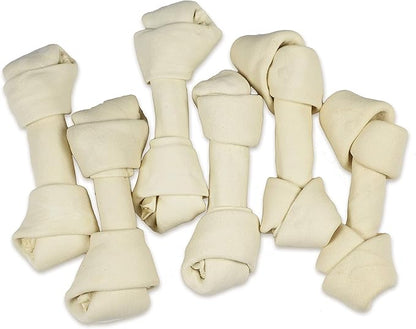 hotspot pets 20 Pack - 7 Inch USDA Certified Rawhide Dog Chews - from Grass Fed Brazilian Cows - Promotes Tooth Health and Good Behavior (20 Pack)