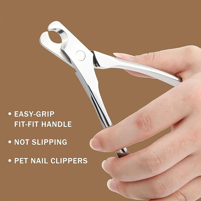 Cat Nail Clippers by,Small Breed Animals Claw Trimmer for a Cat, Puppy,Rabbit, Hamster, Birds, Kitten &amp; Small Dog,Parrots, Chinchillas, Guinea Pigs,Sharp &amp; Safe
