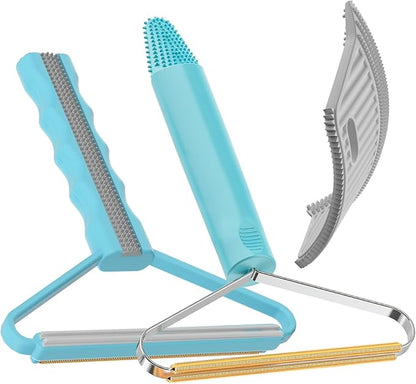 Carpet Rake,Lint Remover,Carpet Rake for Pet Hair Removal,Lint Brush,Lint Shaver for Carpets, Car Mat,Couch,Pet Bed,Furniture &amp; Rug(3-Pack)
