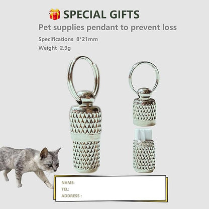 Cat Steam Hair Comb Brush for Shedding with Anti-Lost Pet Pendant, 3 In 1 USB Pet Spray Hair Removal Comb for Cat, Dogs Long Short Haired, White