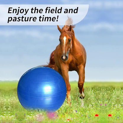 17 Inch Horse Play Ball - Anti-Burst Herding Ball for Play &amp; Training