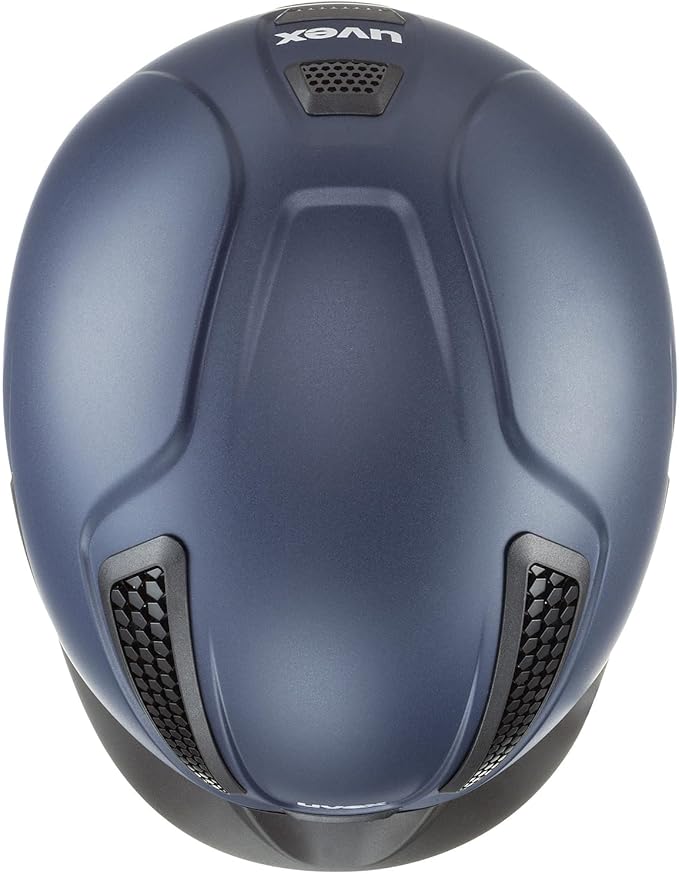 uvex perfexxion II Horse Riding Helmet for Women &amp; Men, Anthracite - Adjustable &amp; Excellent Ventilated Helmet