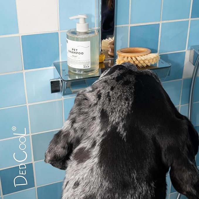 DedCool Pet Shampoo (01 Taunt, 16.9 oz) Tear-Free, for Sensitive Skin, Hypoallergenic, Dry Skin &amp; Itch Relief, Deodorizing Shampoo &amp; Conditioner for Dogs &amp; Cats, Vegan, Clean, Non-Toxic