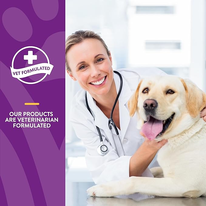 NaturVet –VitaPet Senior Daily Vitamins for Senior Dogs – Plus Glucosamine – Full Spectrum of Vitamins &amp; Minerals – Enhanced with Glucosamine for Added Joint Support – 60 Time Release Tablets