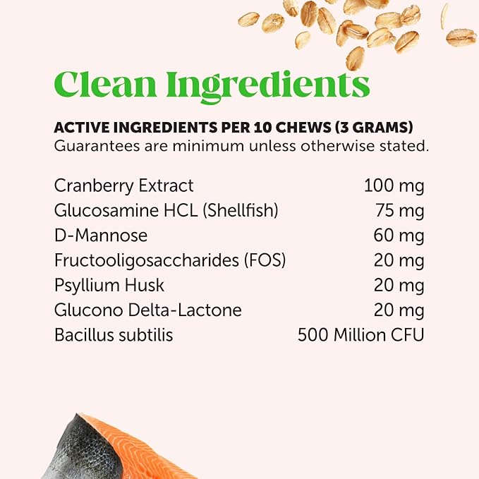 Cat Urinary Tract Health Crunchy &amp; Creamy Chews - Promotes Healthy Digestion &amp; Normal Bladder Function with Cranberry, Antioxidants, &amp; Probiotics - Gut + Bladder Support Supplement (30 Day Supply)