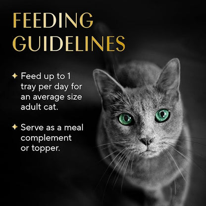 Sheba Selections Filets in Broth Adult Wet Cat Meal Complement Chicken Recipe, 1.3 oz. Cups, 12 Count