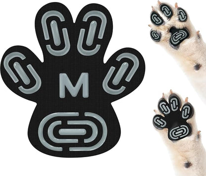 Anti-Slip Dog Paw Protector Pads for Senior Dogs, Dog Paw Adhesive Pads on Hardwood Floor,Senior Pets Essentials with Strong Traction,Puppy Grippers,12 Sets 48 pc M