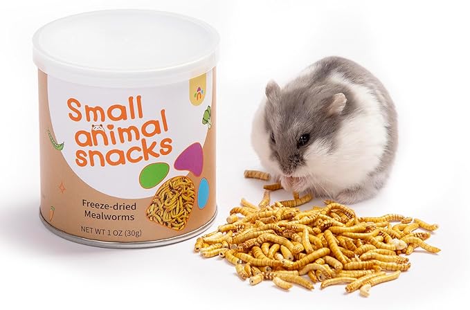 Niteangel Small Animal Snack &amp; Treats Toy - Small Critter Natural Treat for Dwarf Syrian Robo Hamsters Gerbils Mice Lemmings Sugar Glider Hedgehogs Chickens Birds or Other Small-Sized Pets