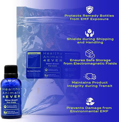 HA4E - Cat Bad Breath Remedy - Promotes Clean Teeth, Plaque &amp; Tartar Control - No Brushing Needed - All-Natural, Non-GMO, Organic, Preservative &amp; Chemical Free - 300 Dissolvable Tablets