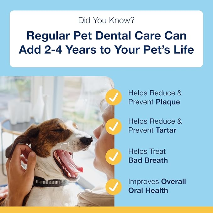 ProDen PlaqueOff Powder for Pets - Cat &amp; Dog Breath Freshener - Plaque &amp; Tartar Remover for Pet Oral Care - 60g