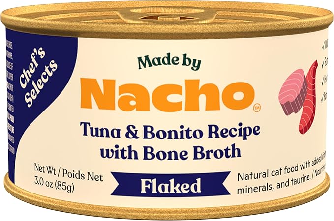 Made by Nacho Flaked Filets Recipe in Bone Broth, Grain-Free Chef&