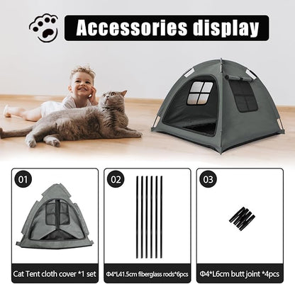 Grey Cat Tent House、Cat&
