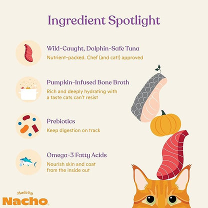 Made by Nacho Flaked Filets Recipe in Bone Broth, Grain-Free Chef&