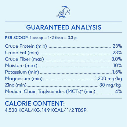 Native Pet Goat Milk for Dogs - Organic Goat Milk Powder for Dogs and Cats - Puppy Formula Dairy Replacement Packed with Protein &amp; Vitamins for Immunity, Recovery &amp; Growth for Active Pups - 120 Scoops
