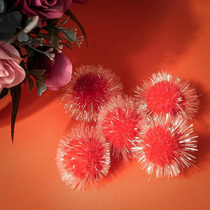VAPKER 30 Pcs Cat Ball Toys Sparkle Balls Extra Large 2 Inch Cat&