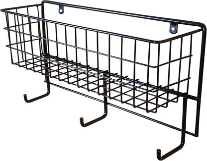 Basket &amp; Tack Rack for Horse | Sturdy, Multi-Function, Mounted Design | 5 Year Warranty
