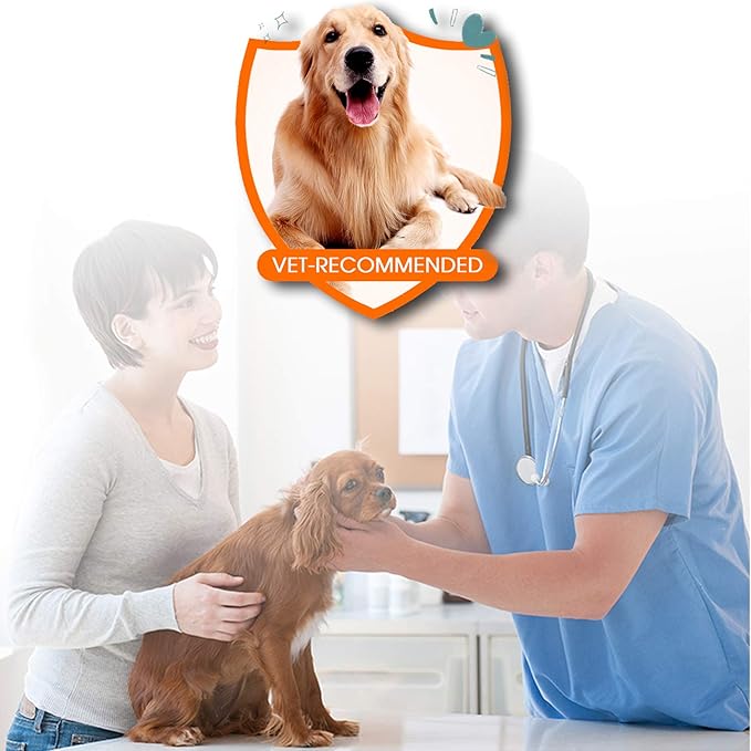 Natural Puppy Flea &amp; Tick Treatment (4-44 lbs) | 9-Month Protection + Free Tools | Vet-Reviewed Formula
