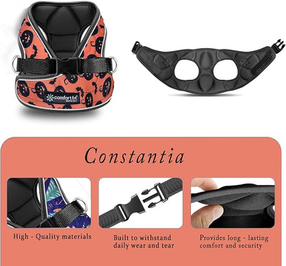 Comfort Fit Dog Harness – Adjustable No-Pull Vest for Small, Medium &amp; Large Dogs – Soft Padded Step-in Design for Easy Control – Ideal for Walking, Running &amp; Training – All-Weather Premium Dog Vest