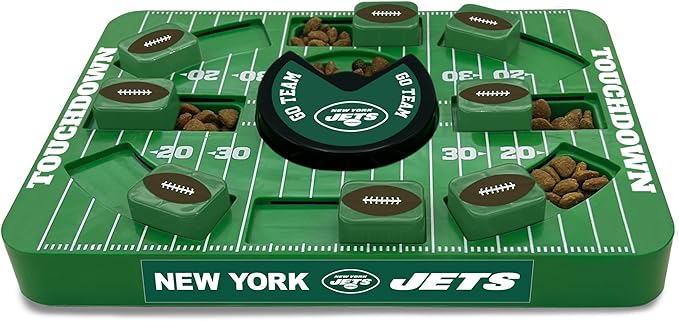 Pets First NFL New York Giants Large Puzzle Toy - Interactive Dog Treat &amp; Slow Feeding Toy