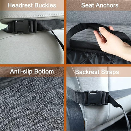 Paw Jamboree 2PCS Dog Car Front Seat Covers Scratch-Proof Pet Car Seat Cover Non-Slip Car Seat Protector for Dogs Bucket Seat Cover for Trucks, Cars &amp; SUVs