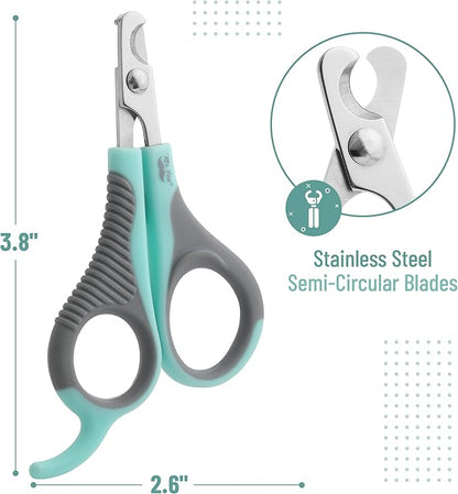 Mr. Pen Cat Nail Trimmer - Blue &amp; Gray, Cat &amp; Kitten Nail Clipper, Small Dog Nail Clipper