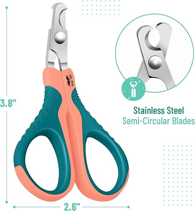 Mr. Pen-Cat Nail Clipper &amp; Trimmer - Cat Claw Clippers for Nails, Kittens &amp; Small Dogs
