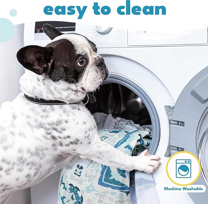 NALALAS Large Washable Pee Pads for Dogs | Reusable, Waterproof &amp; Ultra Absorbent Puppy Pads | Dog Pee Pads, Anti-Slip, Leakproof &amp; Quick Dry Pet Training Mat | Whelping Pad, Puppy Mat &amp; Crate Pad