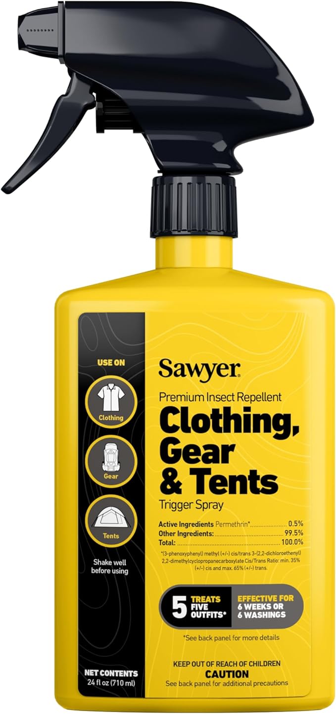 Sawyer Products Premium Permethrin Insect Repellent for Clothing, Gear &amp; Tents
