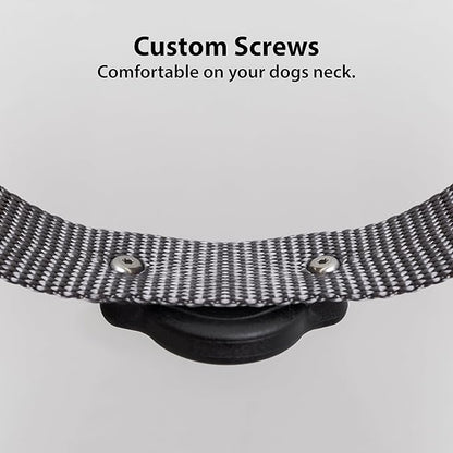Elevation Lab TagVault™ Compact AirTag Dog Collar Mount (4 Pack) - IP68 Waterproof, Doesn&