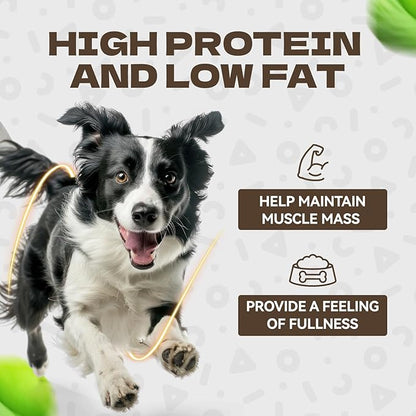 Chicken Duck Wrapped Cod Skin Sticks Dog Treats, Rawhide Free Dog Chews Long Lasting HealthTeeth Training Treats for Medium and Large Breed 10.58oz/12-14pcs