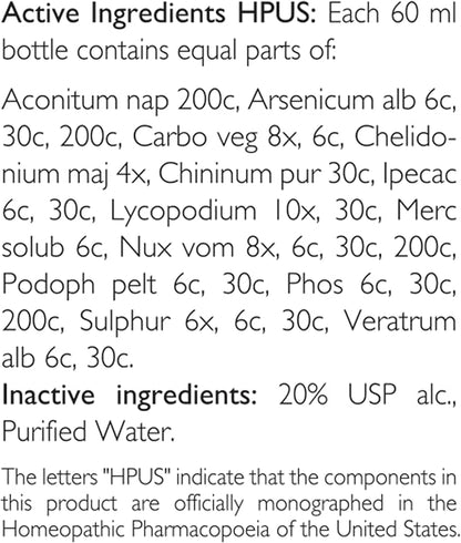 Digestive Care for Cats, Natural Constipation Relief for Cats and Kittens &amp; Support for Diarrhea, Bloating, Bad Breath, Vomiting, Lack of Appetite, 60 Milliliters
