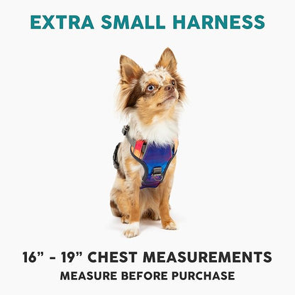 Embark Adventure Dog Harness, No-Pull Reflective Trim Dog Harness for Small, Medium &amp; Large Dogs - Heavy Duty Oxford, 2 Leash Clips &amp; Gel Lined Handle. Soft &amp; Padded Puppy Dog Vest for Any Breed