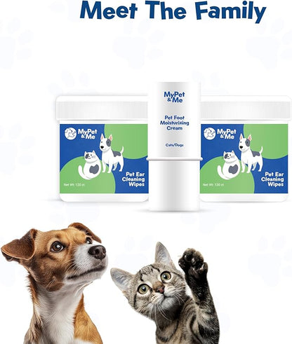 My Pet &amp; Me Dog Paw Cleaner - Foaming Cleanser for Easy Paw Cleaning - No-Rinse Dog Paw Washer - Gentle Foot Cleaner for Dogs - Paw Wash for Small &amp; Large Dogs - 4.05 oz