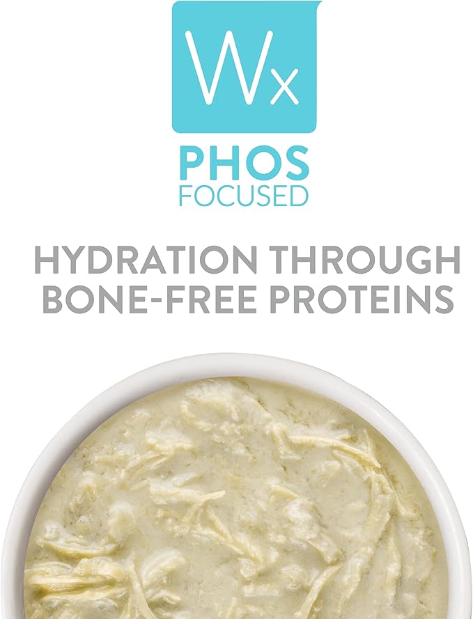 Weruva Wx Phos Focused, Chicken &amp; Tilapia Formula in Gravy, 3oz Can (Pack of 12)