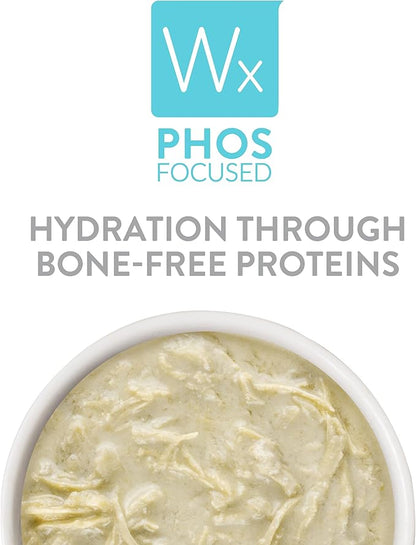 Weruva Wx Phos Focused, Chicken &amp; Tilapia Formula in Gravy, 3oz Can (Pack of 12)