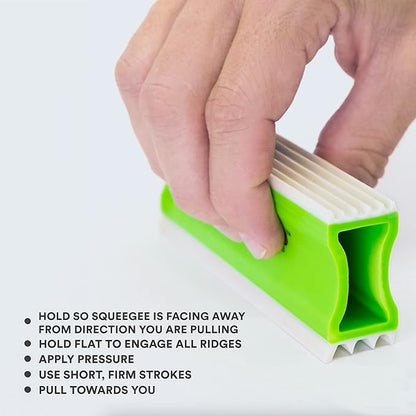 FurDozer X3 MINI Pet Hair Remover &amp; Auto Detailing Tool - Cat &amp; Dog Hair Remover for Carpets, Car Interiors, Couches, Bedding, &amp; Pet Furniture - Reusable Pet Hair Removal Tool for Dog Fur &amp; Lint, 3.5"