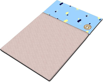 GuineaDad Premium Liner – Fleece Guinea Pig Cage Liner – Ultra-Plush Reusable Fleece Bedding with Waterproof Bottom – Extra Absorbent Liner for 2x3 C&amp;C Cage (Rainy Day)