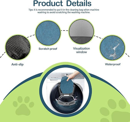 Navy Blue Large Outdoor Cat &amp; Dog Tent - Waterproof, Washable, Indoor/Outdoor, Cave Nest Bed