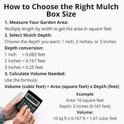 Premium Red Wood Mulch for Indoor, Patio, Potting Media, Gardens, Lawns, and Landscaping (2 CF - 56 L - 59 QTS)