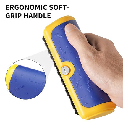 Dog Brush for Shedding, Deshedding Grooming Tool for Dogs &amp; Cats, Pet Hair Remover, Cat Deshedding Comb, Professional Grooming Tool, Easy to Clean, Pet Grooming Brush for Dogs and Cats