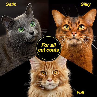 Chris Christensen Top Cat Shine Shampoo for Cats, Groom Like a Professional, Restores Dry &amp; Brittle Coat, Creates a Gorgeous Shine, Made in USA, 32 oz