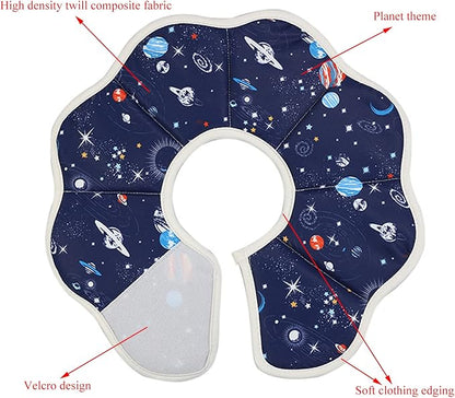 Soft Cat Cone, Adjustable Pet Recovery Collar After Surgery to Prevent Licking Wound, Protective Cat Neck Cone, Comfortable Pet Elizabethan Collar for Cats Kittens and Puppies (Large)