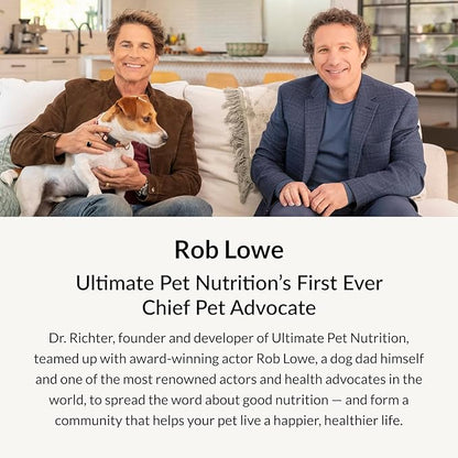 Ultimate Pet Nutrition Nutra Thrive™ Cat Supplement, Vet-Developed Powder for Mobility, Immune Support, Antioxidants &amp; Digestion with Probiotics, Collagen, &amp; Superfoods, 30 Servings