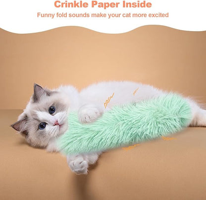 Shudyear Catnip, 3 pcs Indoor cat Toys, Interactive cat Toys for Indoor Cats, Promotes Kitten Exercise, Reduces cat Boredom