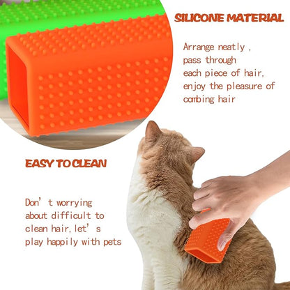 2pcs Pet Hair Remover, Car Carpet Cleaner for Dog &amp; Cat Hair, Interior, Furniture, Sofa