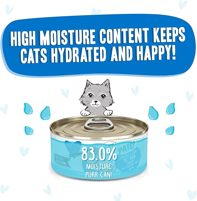 Weruva B.F.F. Play - Best Feline Friend Paté Lovers, Aw Yeah!, Chicken &amp; Tuna Til&