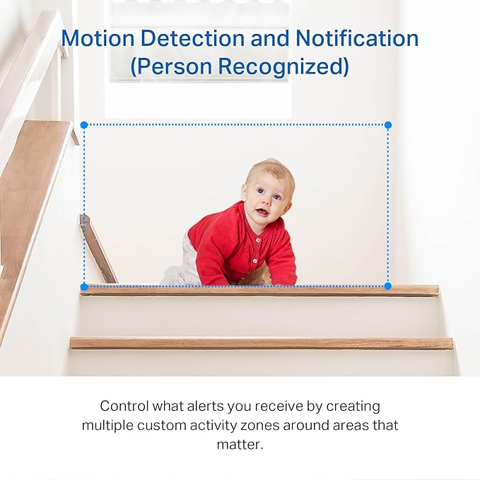 Tapo TP-Link 2K Pan/Tilt Indoor Security Camera for Baby Monitor, Pet Camera, Motion Detection &amp; Tracking, 2-Way Audio, Cloud &amp; SD Card Storage, Works w/Alexa &amp; Google Home, Black, C211(2-Pack)